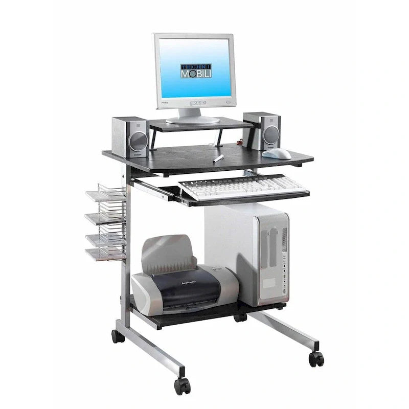 Space-Saving Ergonomic Computer Desk 13
