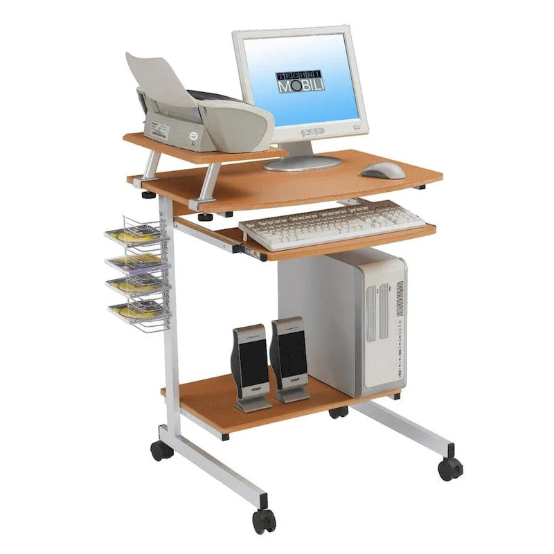 Space-Saving Ergonomic Computer Desk 18