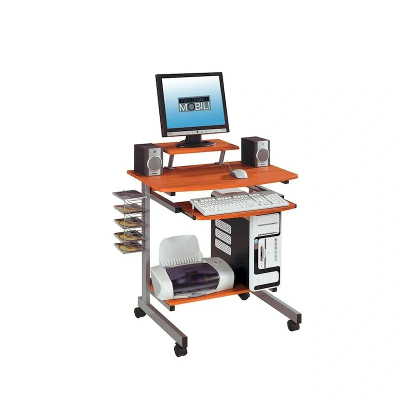Space-Saving Ergonomic Computer Desk 22