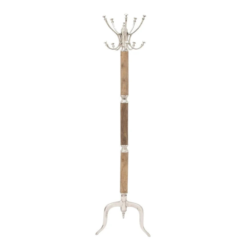 Roche River Decor Aluminum Coat Rack - Available in Silver or Gold 1