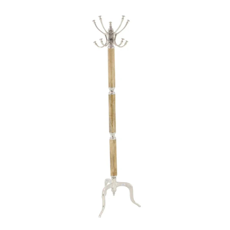 Roche River Decor Aluminum Coat Rack - Available in Silver or Gold 3