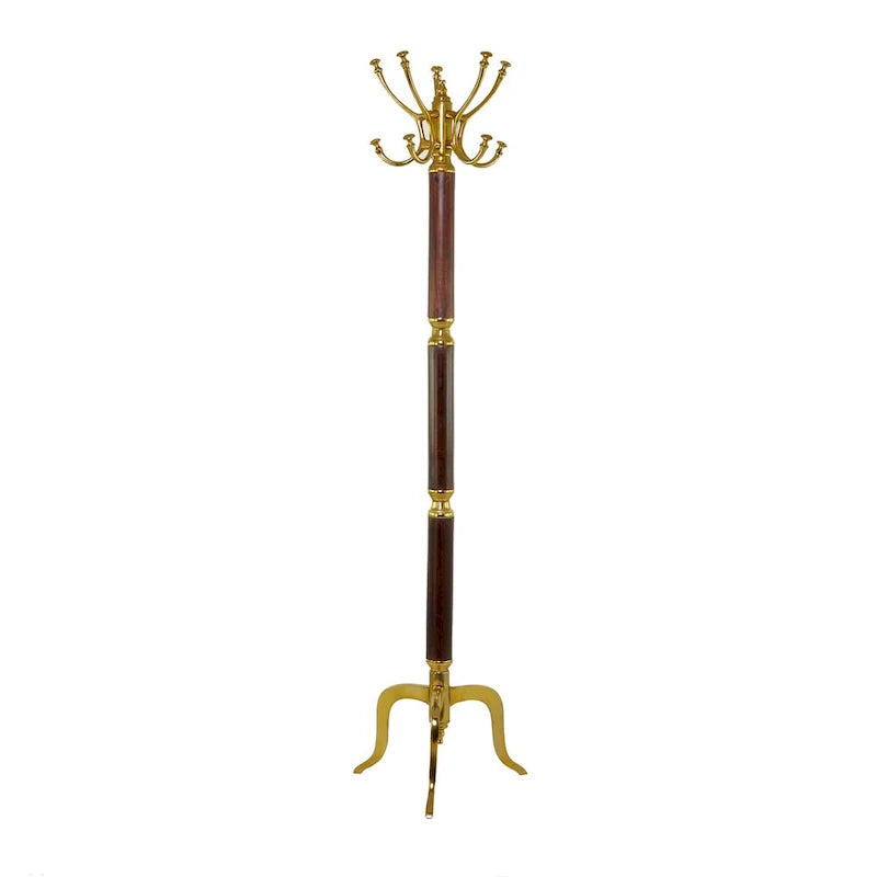 Roche River Decor Aluminum Coat Rack - Available in Silver or Gold 6