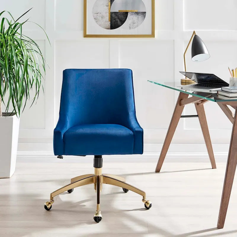 Discern Velvet Performance Office Chair 43