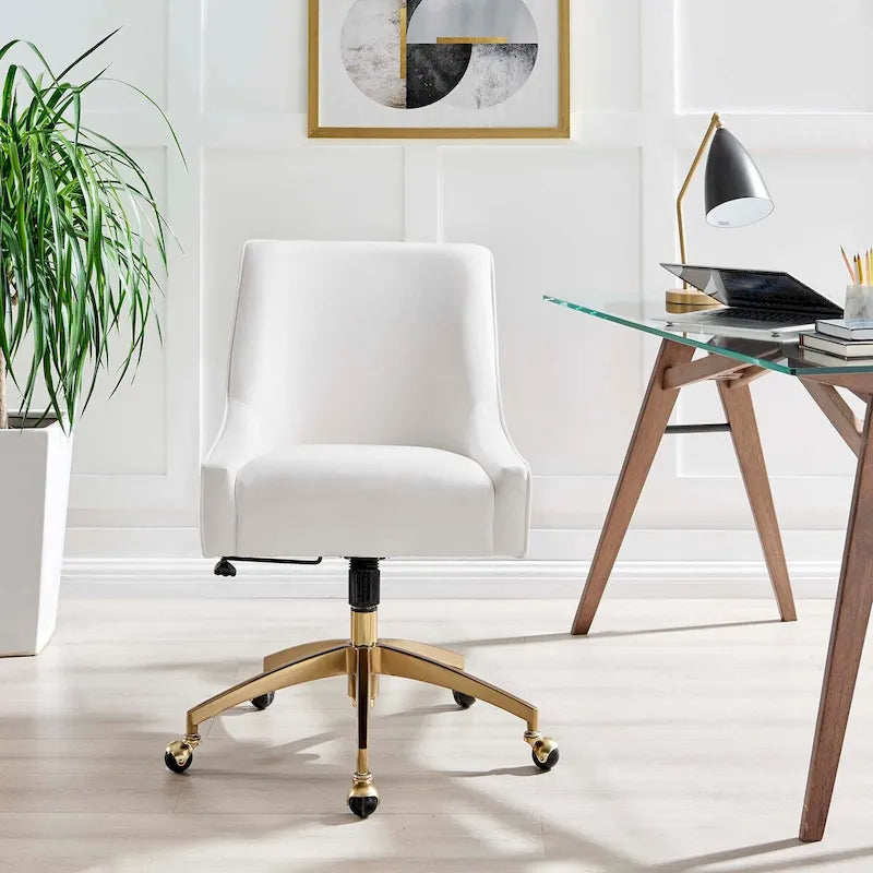 Discern Velvet Performance Office Chair 44