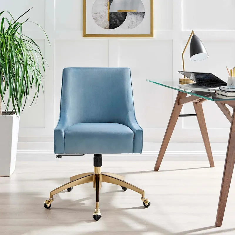 Discern Velvet Performance Office Chair 46