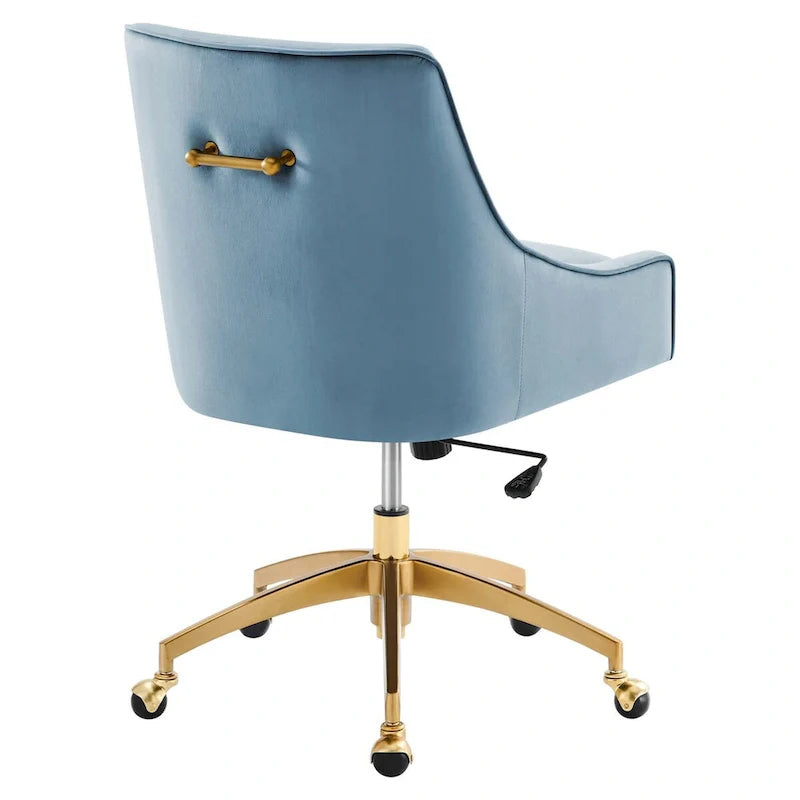 Discern Velvet Performance Office Chair 18
