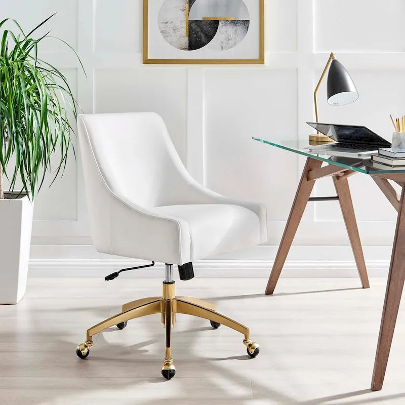 Discern Velvet Performance Office Chair 27