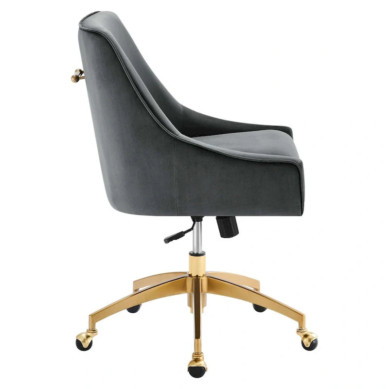 Discern Velvet Performance Office Chair 38