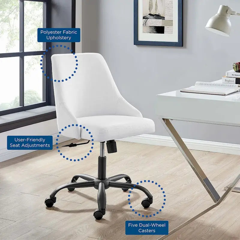 Designate Swivel Upholstered Desk Chair 23