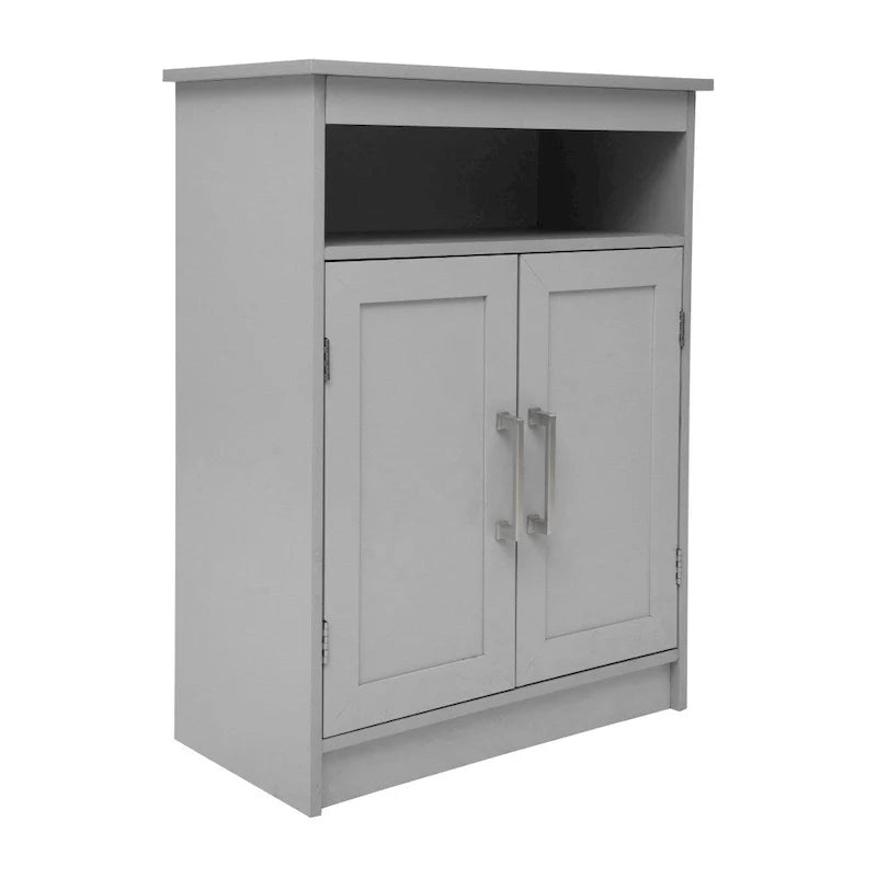 Magnetic Closure Floor Cabinet Organizer with Shelves 4