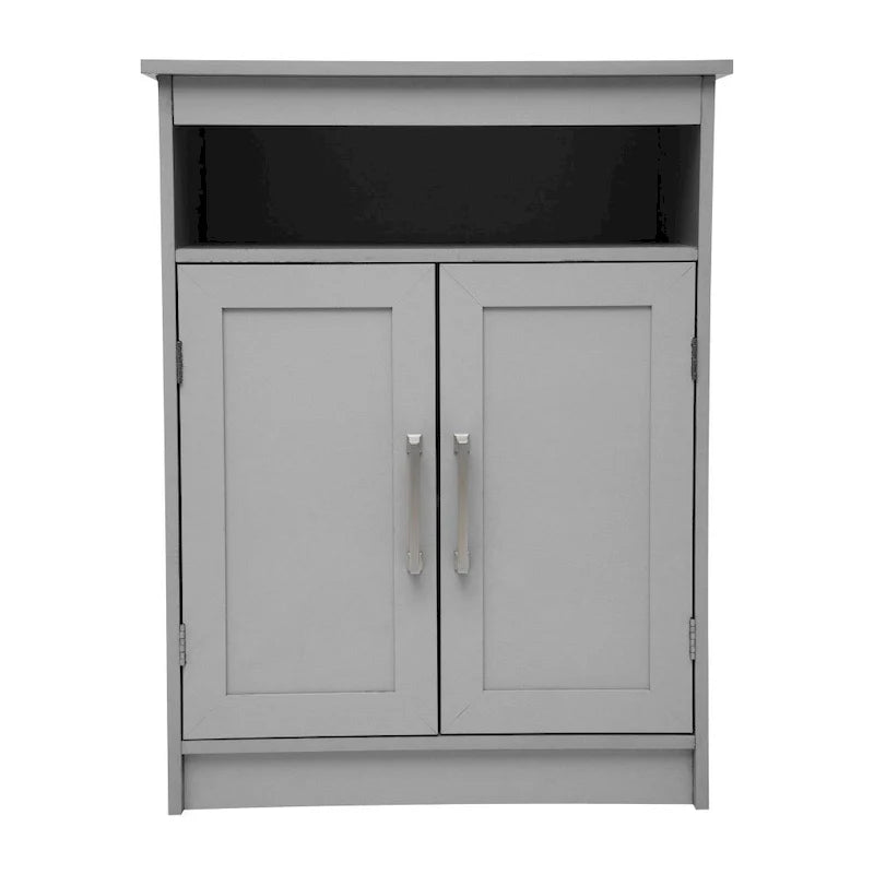 Magnetic Closure Floor Cabinet Organizer with Shelves 9