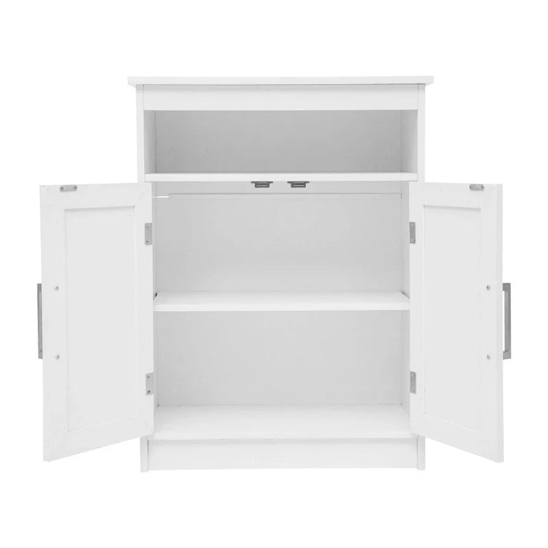 Magnetic Closure Floor Cabinet Organizer with Shelves 14