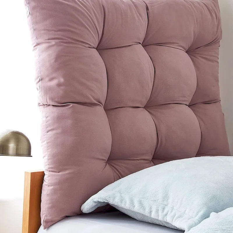 Tufted Queen Puffy Headboard for College by DormCo 32