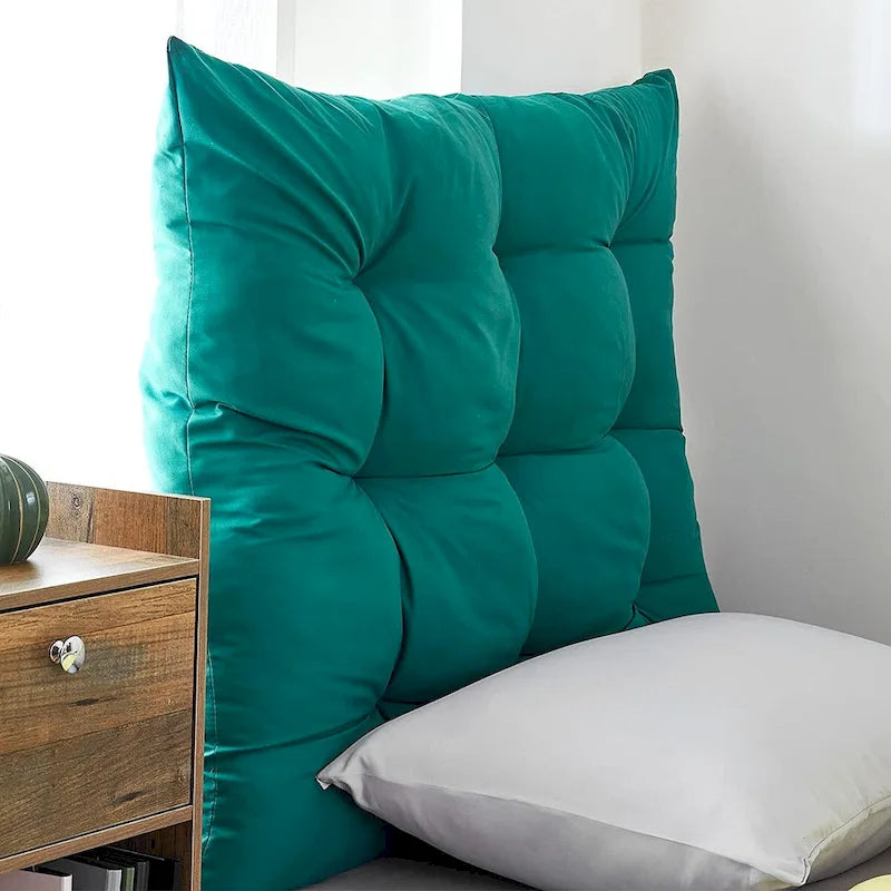 Tufted Queen Puffy Headboard for College by DormCo 34
