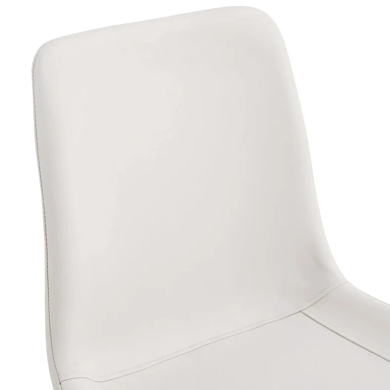 Set of 4 Modern Artificial Leather Dining Chairs for Kitchen 13