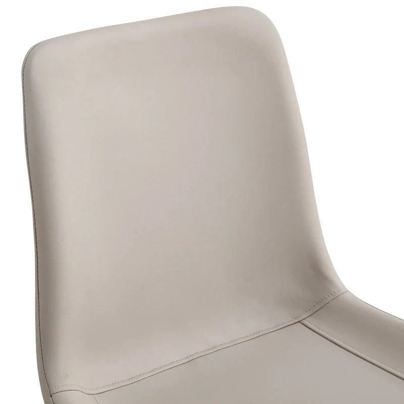 Set of 4 Modern Artificial Leather Dining Chairs for Kitchen 25