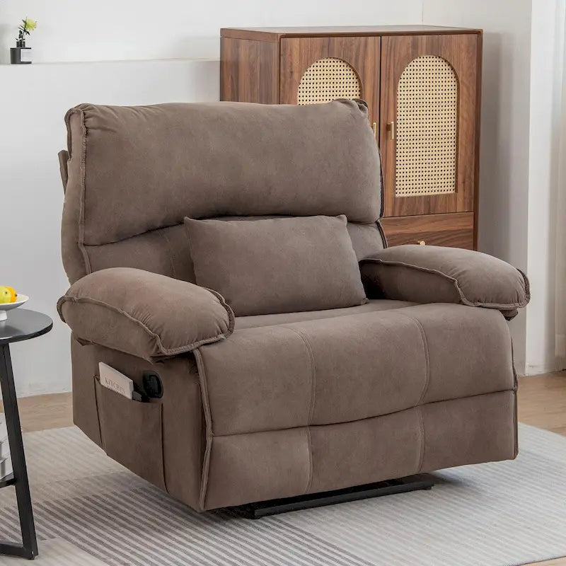 Spacious Manual Recliner Sofa Chair for Living Room 35