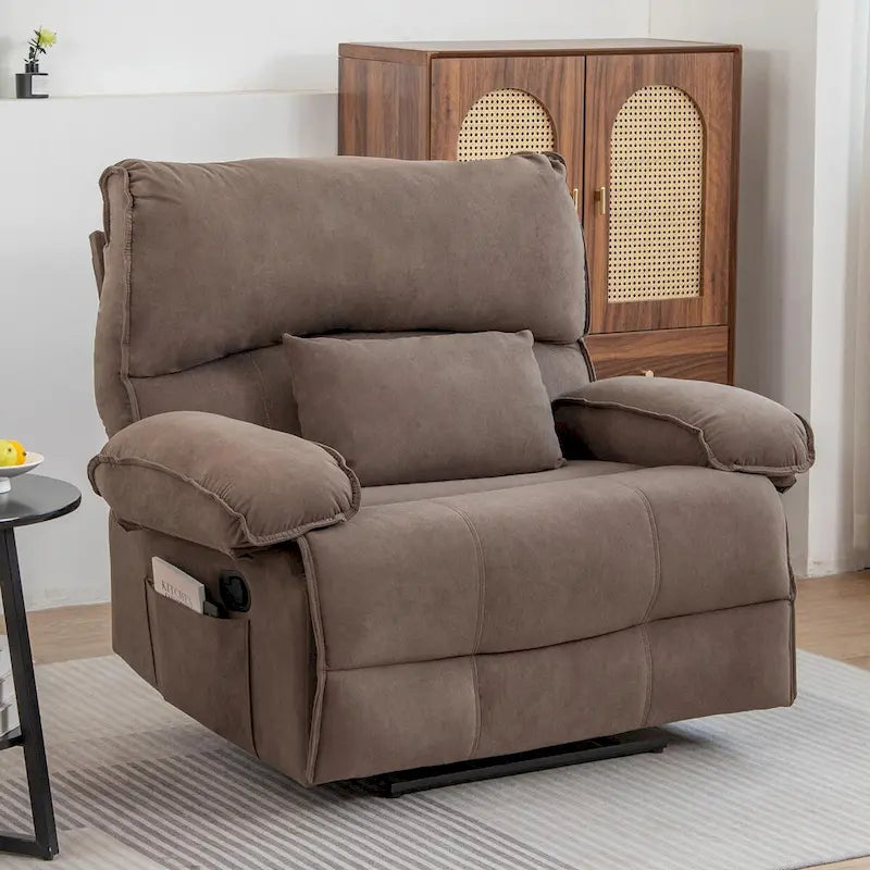 Spacious Manual Recliner Sofa Chair for Living Room 1
