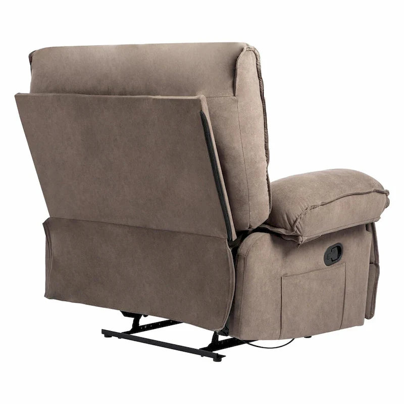 Spacious Manual Recliner Sofa Chair for Living Room 23