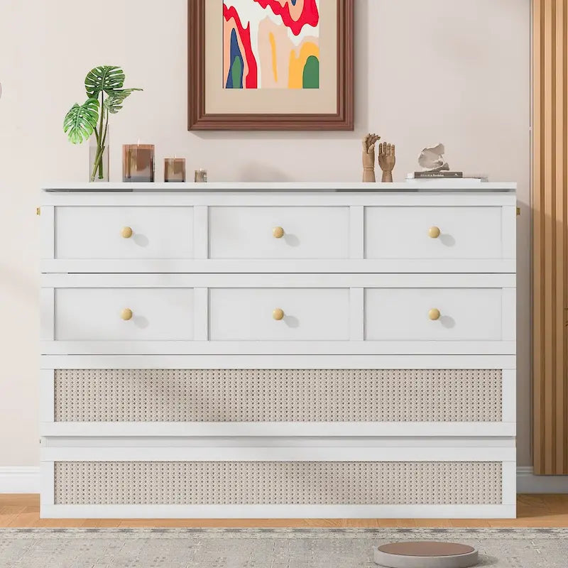 Spacious Murphy Bed with Ample Storage Drawers