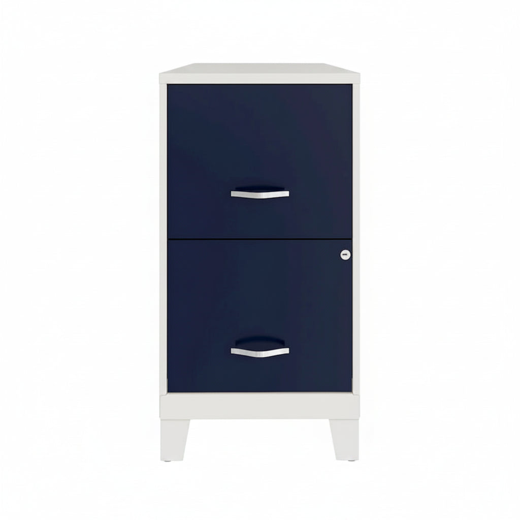 Space Solutions 18D Vertical File Cabinet with 2 Drawers, Accessory Drawer, and Legs 7