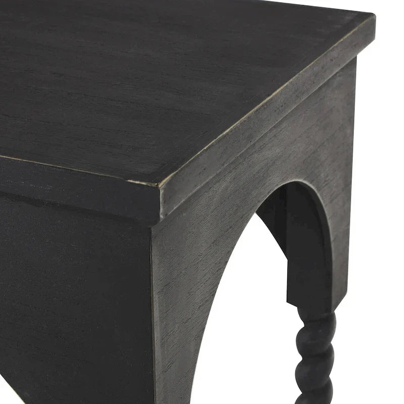 Console Table with Shelf and Arched Design 5