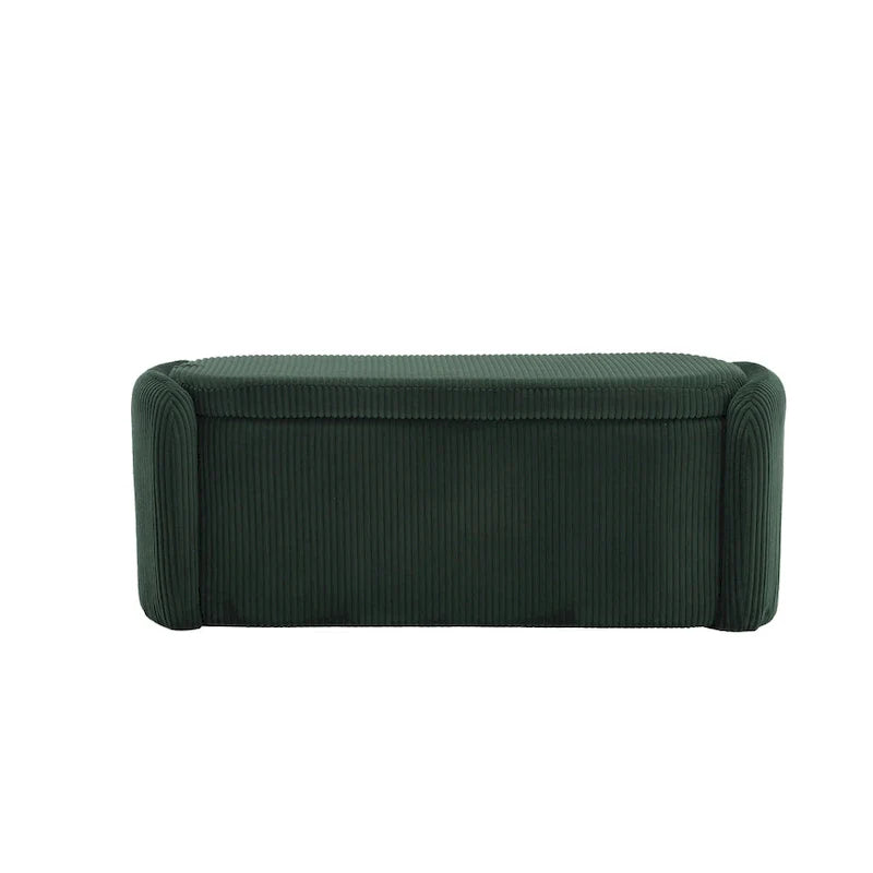 Upholstered Fabric Storage Ottoman for Entryway 21