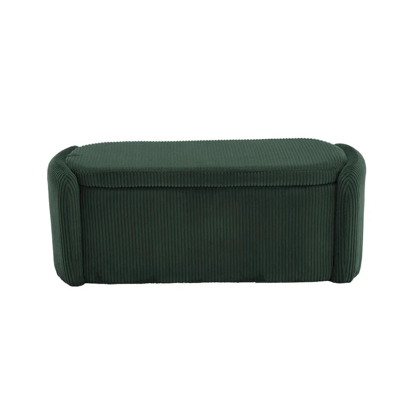Upholstered Fabric Storage Ottoman for Entryway 24