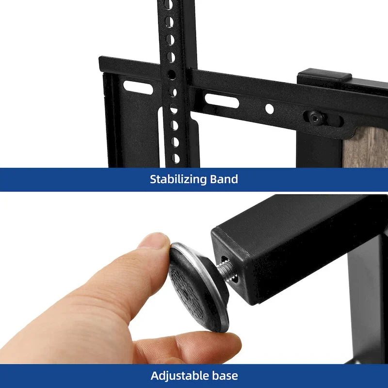 Moasis LED TV Stand with Mount, Power Outlet, and USB Port for TVs up to 70 inches 14