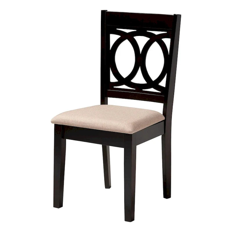 Kara Contemporary 5-Piece Wooden Dining Set 3