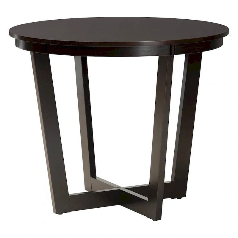 Kara Contemporary 5-Piece Wooden Dining Set 4