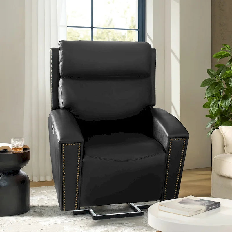 Modern Power Lift Recliner Chair with Massage, Heating, and Charging Ports by HULALA HOME 2