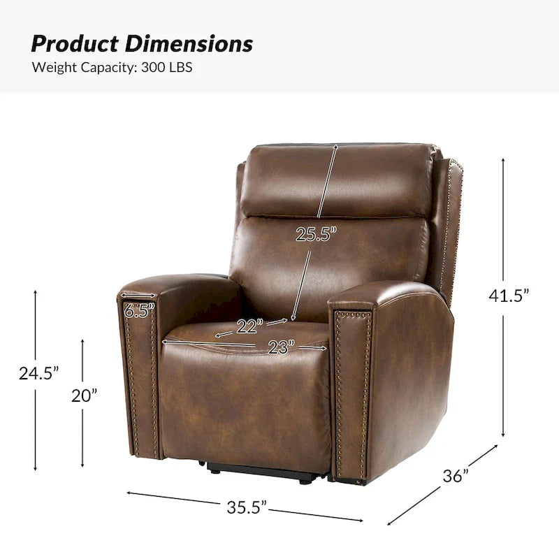 Modern Power Lift Recliner Chair with Massage, Heating, and Charging Ports by HULALA HOME 14