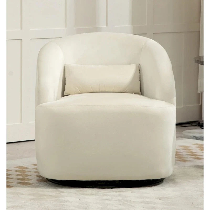 360-Degree Swivel Barrel Accent Chair 3
