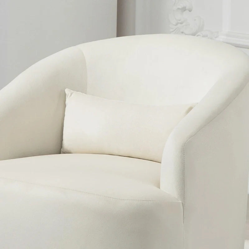 360-Degree Swivel Barrel Accent Chair 10
