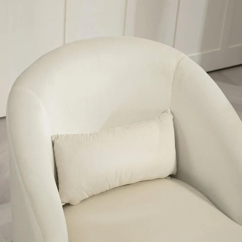 360-Degree Swivel Barrel Accent Chair 11
