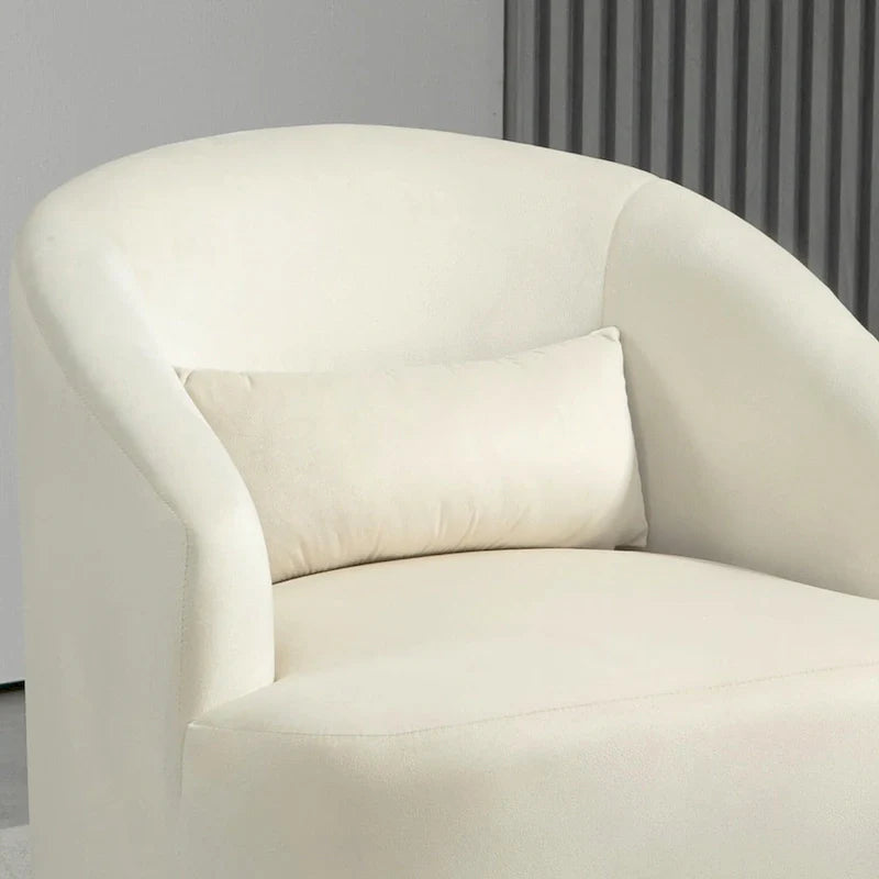 360-Degree Swivel Barrel Accent Chair 17