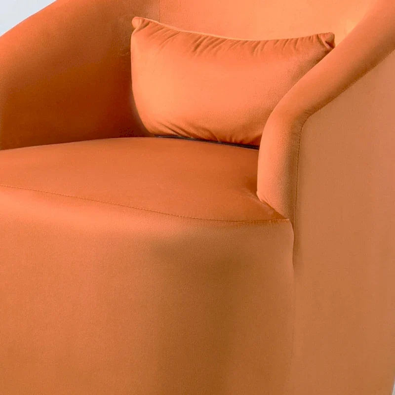 360-Degree Swivel Barrel Accent Chair 25