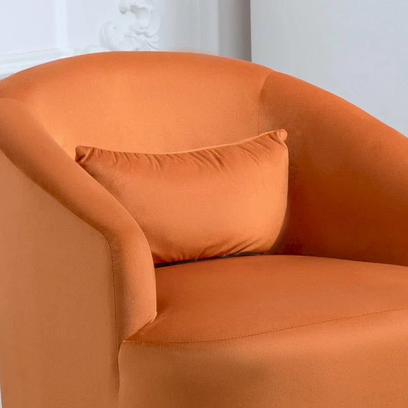 360-Degree Swivel Barrel Accent Chair 27