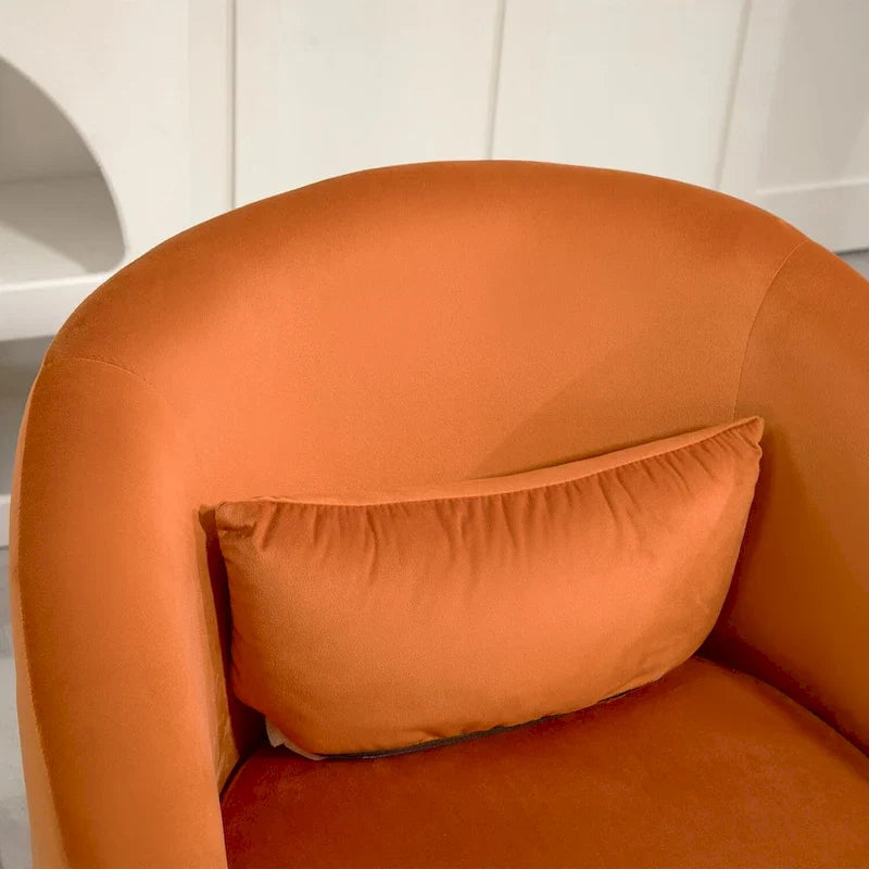 360-Degree Swivel Barrel Accent Chair 28