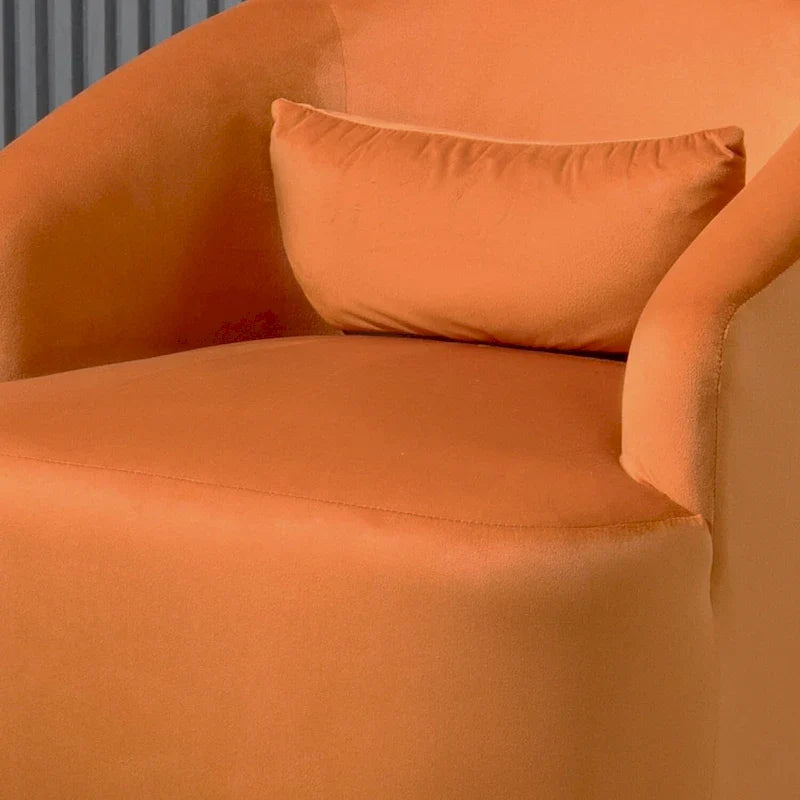 360-Degree Swivel Barrel Accent Chair 33