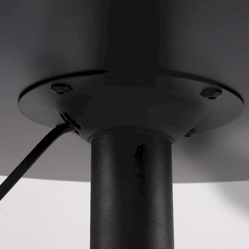 Height Adjustable 360° Swivel Round Pub Table - Bar Table 25-35 Inches 2