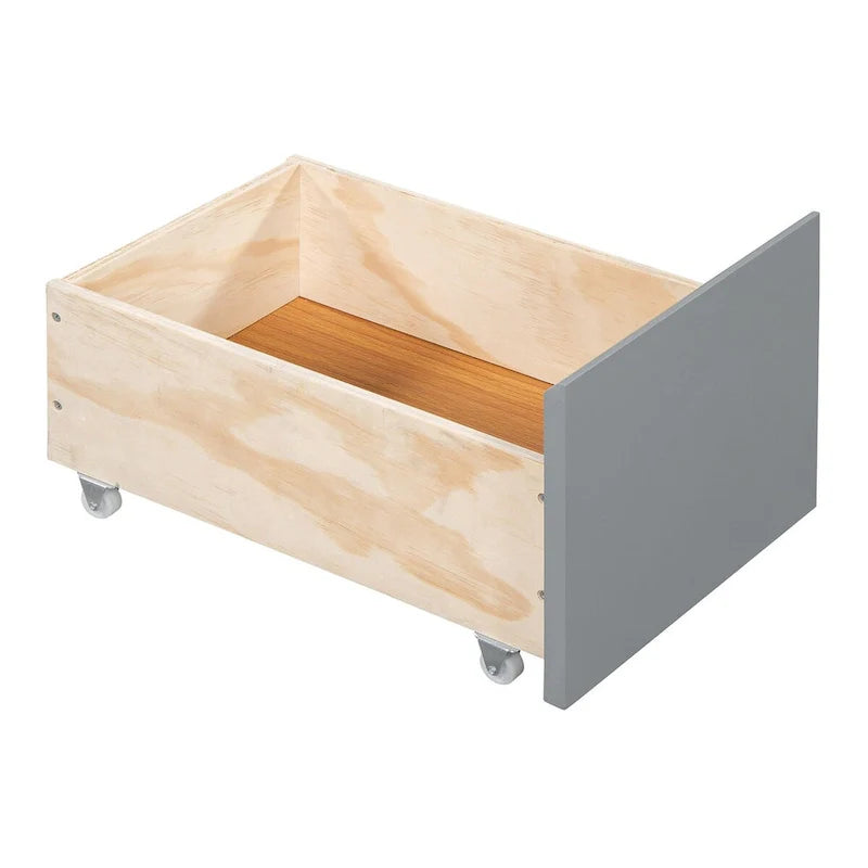 Full-Size Murphy Bed with Storage Drawers 16