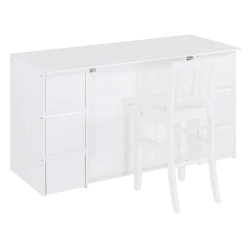 Full-Size Murphy Bed with Storage Drawers 28