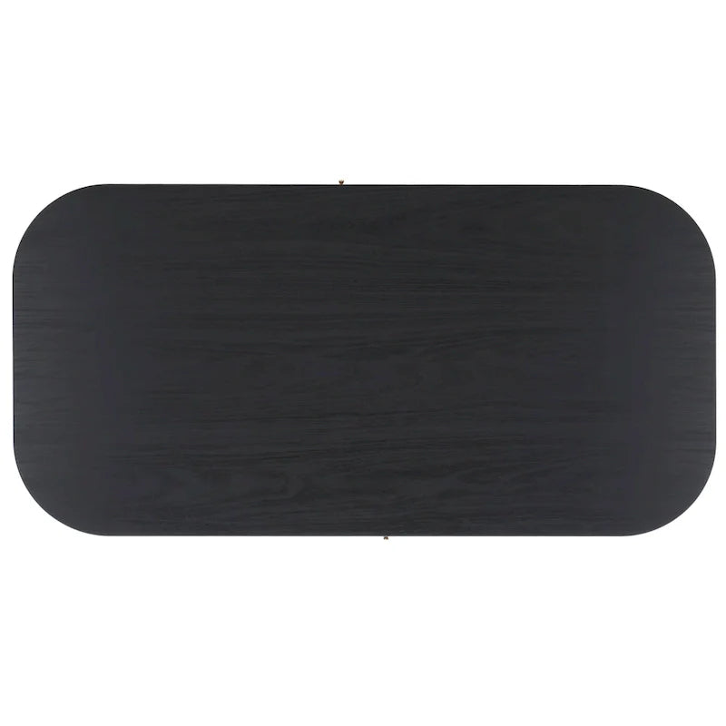 SAFAVIEH Home Tealla 2-Door Tambour Coffee Table - 43"W x 22"D x 17"H 7