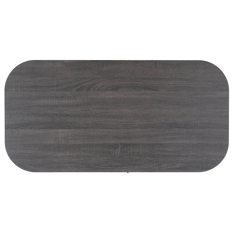 SAFAVIEH Home Tealla 2-Door Tambour Coffee Table - 43"W x 22"D x 17"H 27