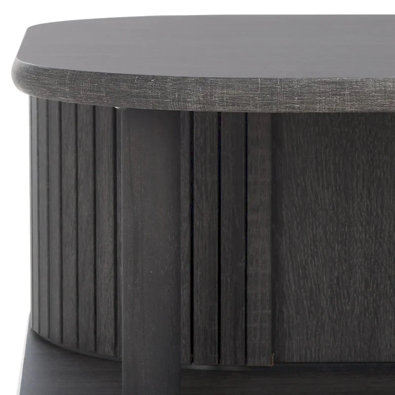 SAFAVIEH Home Tealla 2-Door Tambour Coffee Table - 43"W x 22"D x 17"H 35