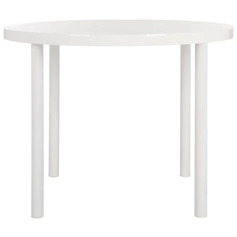 SAFAVIEH Janell White Dining Table - 39.4" Square x 30" Height 1