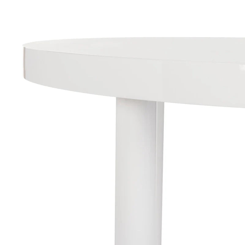 SAFAVIEH Janell White Dining Table - 39.4" Square x 30" Height 2