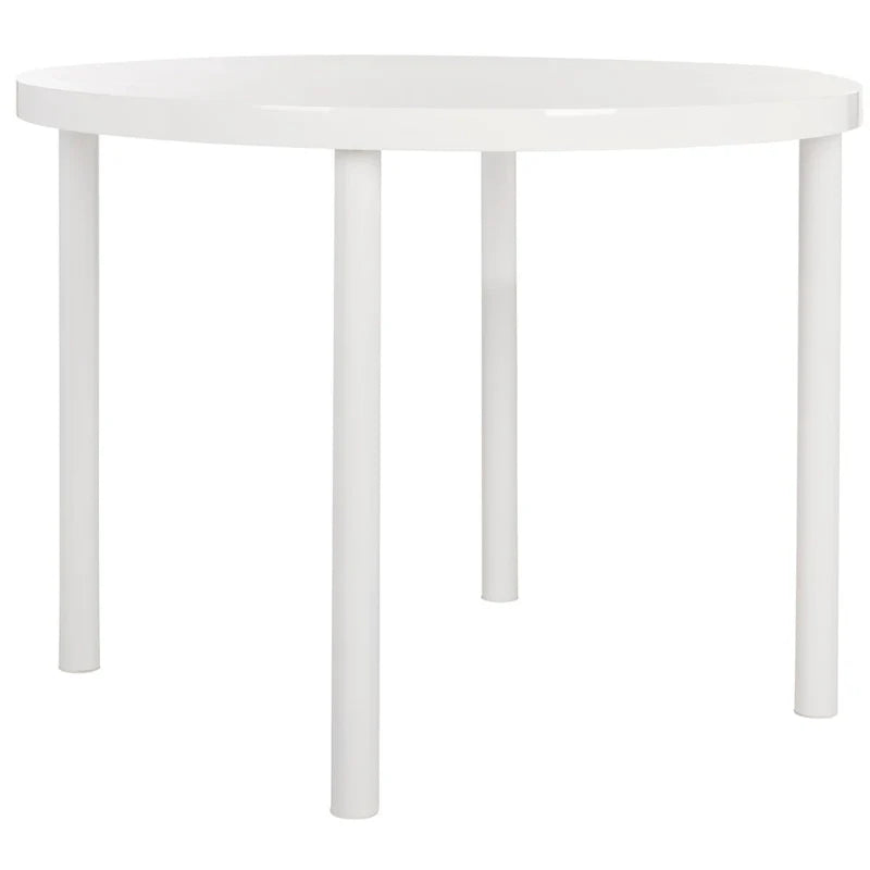 SAFAVIEH Janell White Dining Table - 39.4" Square x 30" Height 4